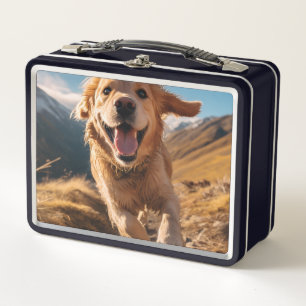 Gelukkig Golden Retriever Running