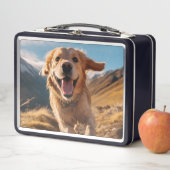 Gelukkig Golden Retriever Running (In situ)