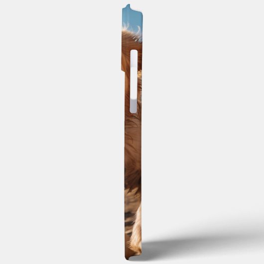 Gelukkig Golden Retriever Running Case-Mate iPhone Case (Achterkant / Links)