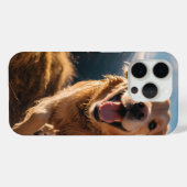 Gelukkig Golden Retriever Running Case-Mate iPhone Case (Achterkant (horizontaal))