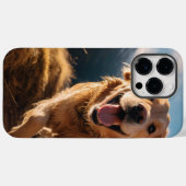 Gelukkig Golden Retriever Running Case-Mate iPhone Case (Achterkant (horizontaal))