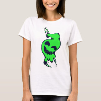 Gelukkig groen ectoplasma t-shirt