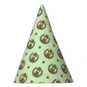 Gelukkig Groene Vibe Feesthoedjes (Rechts)