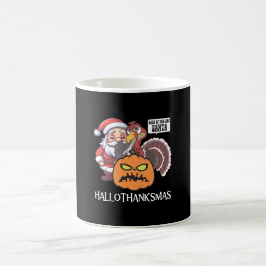 Gelukkig Hallothaamkerstmis Koffiemok (Center)