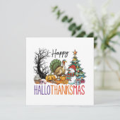 Gelukkig Hallothanksmas ClipArt (Staand voorkant)
