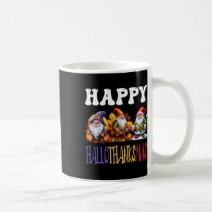 Gelukkig Hallothanksmas Halloween Thanksgiving Ker Koffiemok