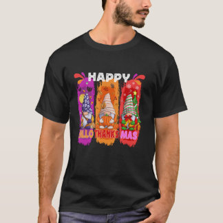 Gelukkig Hallothanksmas Kabouter Liefhebber Hallow T-shirt