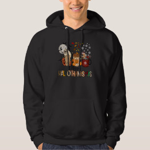 Gelukkig Hallothanksmas Koffie Pompoen Kruiden War Hoodie