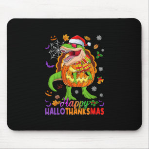 Gelukkig Hallothanksmas T Rex Halloween Thanksgivi Muismat