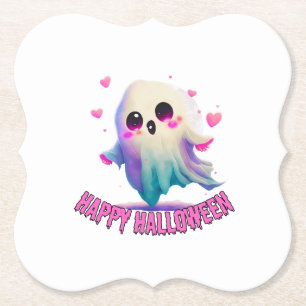 Gelukkig Halloween 06.b Kartonnen Onderzetters