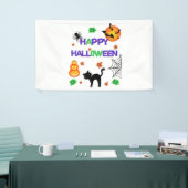 Gelukkig Halloween 3x5 Vinyl Banner (Beurs)