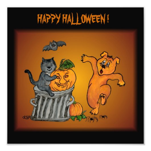 Gelukkig Halloween! 5 Foto Afdruk (Voorkant)
