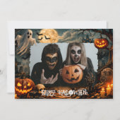 🎃 Gelukkig Halloween aangepaste fotokaart Kaart (Voorkant)