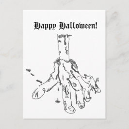 Gelukkig Halloween Ansichtkaart Feestdagenkaart