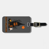 Gelukkig Halloween Bagage Label (Voorkant horizontaal)