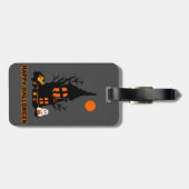 Gelukkig Halloween Bagage Label (Achterkant horizontaal)