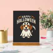 Gelukkig Halloween Beagle Hond Design_1 Acryl Bord (Huwelijk)