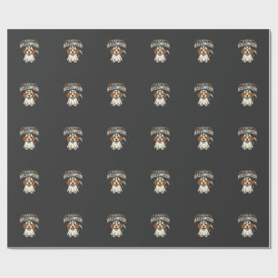 Gelukkig Halloween Beagle Hond Design_1 Cadeaupapier