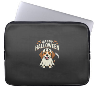 Gelukkig Halloween Beagle Hond Design_1 Laptop Sleeve