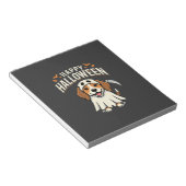 Gelukkig Halloween Beagle Hond Design_1 Notitieblok (Schuin)