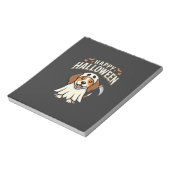 Gelukkig Halloween Beagle Hond Design_1 Notitieblok (Linkerzijde)