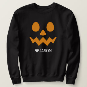Gelukkig Halloween boek spooky pompoen gezicht Trui