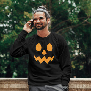 Gelukkig Halloween boek spooky pompoen gezicht Trui