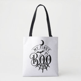 Gelukkig Halloween Boo Modern Tote Bag