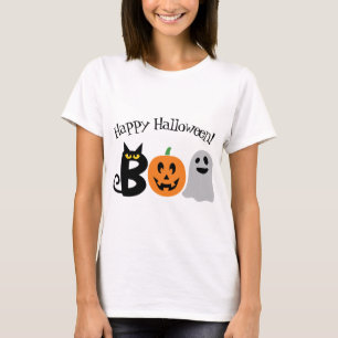 Gelukkig Halloween Boo T-shirt