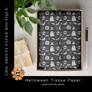 Gelukkig Halloween-cadeaupapier Tissue Paper Tissuepapier