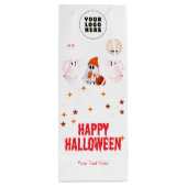 Gelukkig Halloween Cadeautas | Spook- & Pompoenont (Achterkant)