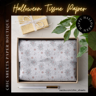 Gelukkig Halloween-cadeauverpakking tissuepapier