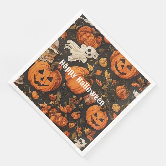 Gelukkig Halloween Collectie Servet (Hoek)