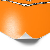 Gelukkig Halloween Dancing Skelet Danse Macabre Foto Afdruk (Hoek)