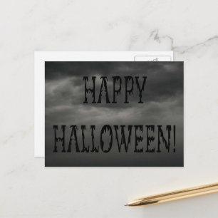 Gelukkig Halloween Deadworld-tekst Briefkaart
