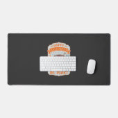 Gelukkig Halloween Eet Drink Wees eng Pompoen Kete Bureaumat (Keyboard & Muis)