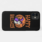 Gelukkig Halloween Egeltje Heks Case-Mate iPhone Case (Achterkant (horizontaal))