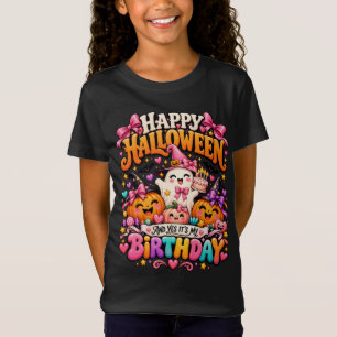 Gelukkig Halloween En Ja Het Is Mijn Verjaardag Go T-shirt