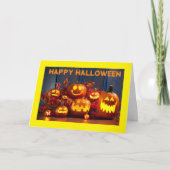*GELUKKIG HALLOWEEN EN VEEL PLEZIER* KAART (Voorkant)