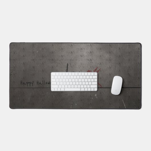 Gelukkig Halloween 🧛 eng monster 👿 zwarte kat Bureaumat (Keyboard & Muis)