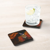 Gelukkig Halloween Enge Clown Drankjes Onderzetter (Rechterzijde)