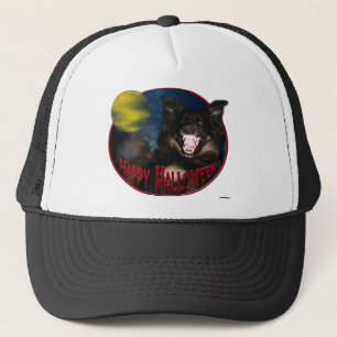 Gelukkig Halloween Enge Wolf Trucker Pet