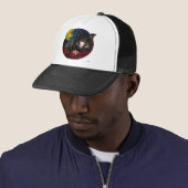 Gelukkig Halloween Enge Wolf Trucker Pet (In situ)