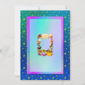 Gelukkig Halloween feest gevuld met trick-or-treat Kaart (Achterkant)