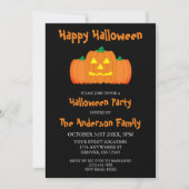 Gelukkig Halloween-feest Kaart (Voorkant)