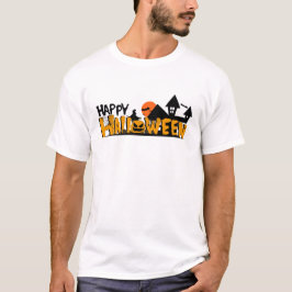 Gelukkig Halloween feest T-shirt