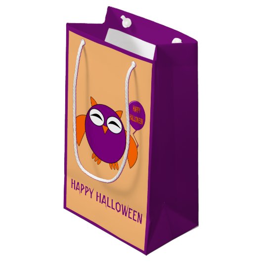 Gelukkig Halloween-feest Uil Douane cadeautas (Voorkant Gekanteld)