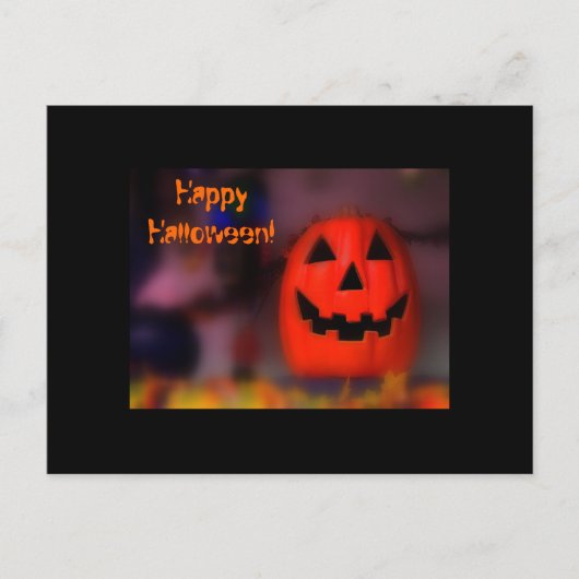 Gelukkig Halloween Feestdagenkaart (Voorkant)