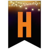 Gelukkig Halloween-feestje Vlaggetjes (Tweede vlag)