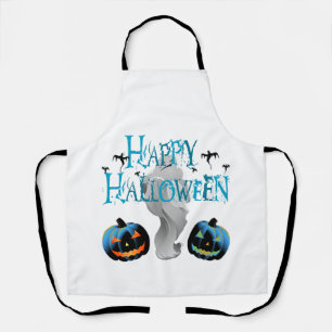 Gelukkig Halloween Geest -Halloween Kostuum Pumkin Schort